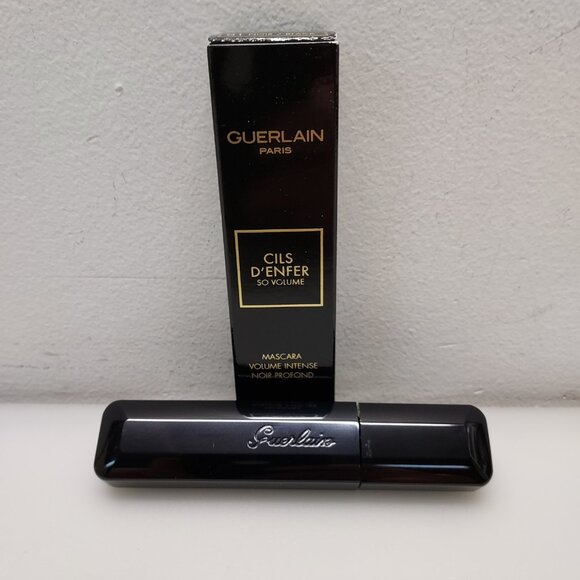 GUERLAIN PARIS👀 MAXI LASH SO VOLUME INTENSE VOLUME DEEP BLACK MASCARA #01 BLACK - Picture 6 of 8